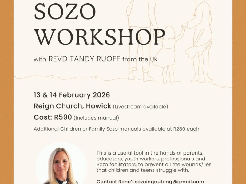 FAMILY SOZO WORKSHOP- KWAZULU-NATAL